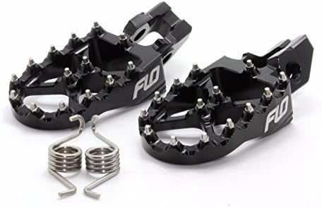 Flo Motorsports Foot Pegs, Fits: 2016-2019 KTM 125SX/150SX/250-450SX-F & XC-F (FPEG-795-2BLK)