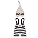 MSFS Baby Photo Costume Crochet Outfits Cute Photograph Props for Boy Girls (Striped set)