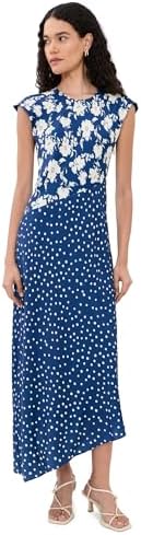 fanm mon gloriosa floral embroidered dress Fanm Mon Gloriosa Hand-Embroidered Sleeveless Midi Dress - Green