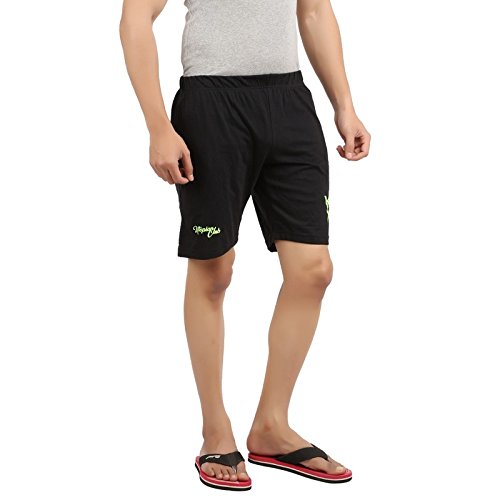 utopian club graphic cotton shorts