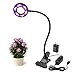 LED Grow Light, Timack 10W Desk Plant Grow Lamp Clip Blue/Red Adjustable 6 Levels Dimmable with 360° Flexible Gooseneck for Office, Home, Indoor Plants Hydroponic Garden Greenhouse Organic