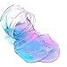 GMNP0di% Mini Squeeze Stress Relief Toys for Kids Adults Multicolor Clear Crystal Slime Stretchy Clay Stress Relieve Kids Toy Light Pink+Light Blue