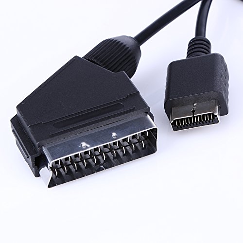 UEB 2m for ps2 RGB SCART Cable TV AV Lead for Playstation PS1 PS2 PS3 Slim line