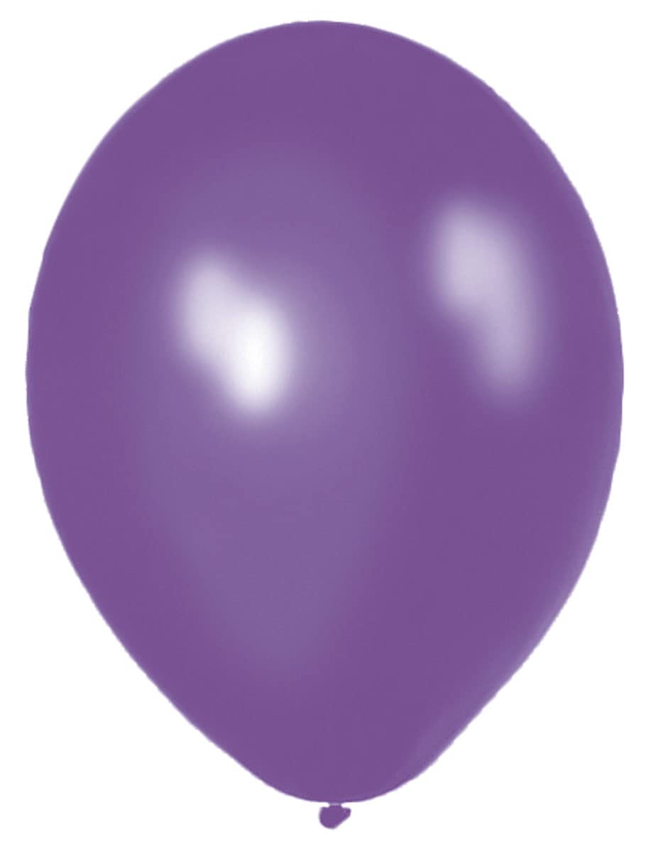 Folat - Metallic Balloons For Party Decoration - Purple - 12In / 30cm - 10 pcs
