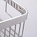Kes SOLID SUS 304 Stainless Steel Shower Caddy Bath Basket Storage Shelf Hanging Organizer Rustproof Wall Mount, Polished Finish, BSC201