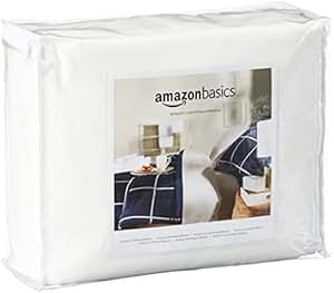 AmazonBasics - Funda hipoalergénica para colchón - 90 x 190 ...