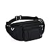 NZII Sports Fanny Pack for Men Women, Outdoor Waist Pack Bag with 6 Zipper Pockets, Super Capacity Bum Bag with Adjustable Belt for Traveling Hiking Cycling Workout Casual