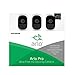 Arlo Pro Security System with Siren – 3 Rechargeable Wire-Free HD Cameras...
