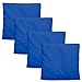 Corn Filled Cornhole Bags - Set of 8 Bean Bags for Corn Hole Game - Regulation Size & Weight - Red and Blue