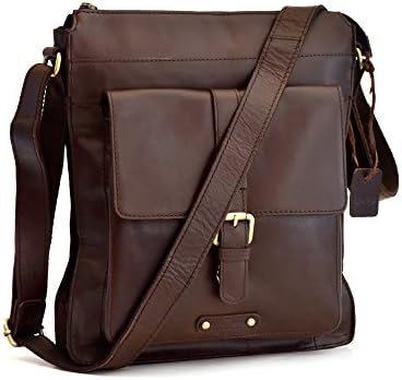 Style N Craft Crossbody Messenger Bag in Full Grain Leather