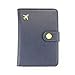 Tonsee Travel Organizer Passport Holder Protector Cover Card Wallet Case (Dark Blue)