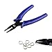 Wrisky Jewelry Finding Making Beading Crafting Tools Split Ring Opener Pliers