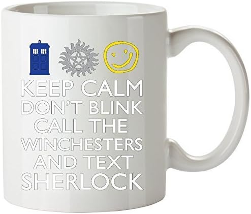 SUPERWHOLOCK SUPERNATURAL DOCTOR WHO SHERLOCK Coffee Mugs Mug Cup
