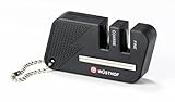 Wüsthof - Keychain Sport Knife Sharpener- Lightweight, Portable with Lanyard Hole, Non-slip Rubber Feet