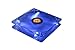Thermaltake Thunderblade 80 mm 4 Led Case Fan 3 and 4 Pin 21 dBA AF0029 (Blue)