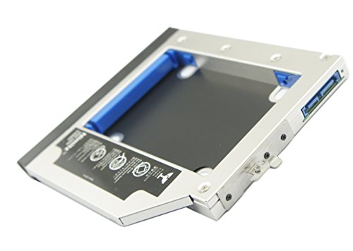 Nimitz 2nd HDD SSD Hard Drive Caddy for Hp Elitebook 6930p 8440p/w 8530p/w 8540p/w 8730w 8740w with Faceplate/bezel