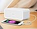 JAVONTEC Portable White Noise Sound Machine with 6 Nature Sounds. Sleep Therapy System with USB Charging, Headphone Jack and Timer, Adaptor and AA Battery