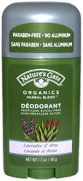 Natures Gate Organics Deodorant - Lavender and Aloe - 1.7 oz , Natures Gate , Deodorants, Bathroom