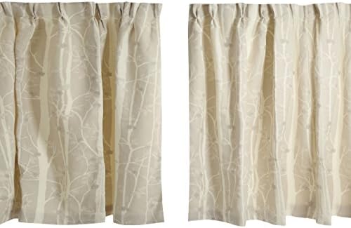 Amazon Laura Ashley ローラアシュレイ グレー ホワイト 厚地カーテン2枚組み 海外直営店輸入品 並行輸入品 カーテン オンライン通販