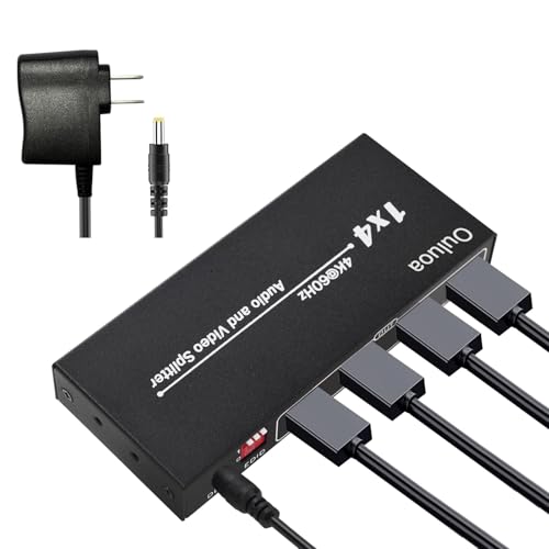 Ouluoa 4k@ HDMI Splitter HDCP Bypass Support