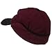 e4Hats.com Oversize Fleece Warmer Flap Cap - Wine OSFM