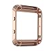 Shareconn New Style Replacement Accessory Steel Frame for Fitbit Blaze Smart Watch Rose Gold