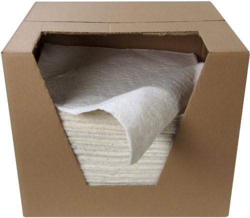 ESP Coldform2 Oil - Only Cellulose Double Sided Laminated Sorbent Pad, 18" Length, 16" Width, 22 Gal/Pkg (Pack of 100)