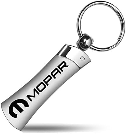 Gregs Automotive Mopar Blade Style Key Chain Ring Fob - Bundle with Driving Style Decal