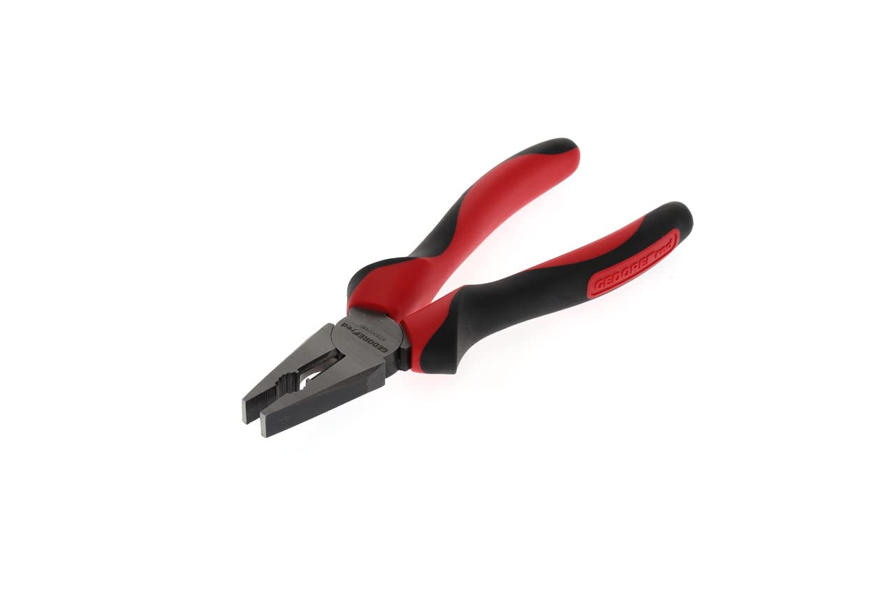 GEDORE red Combination pliers for cutting/holding/twisting, Flat and round material, Length 180 mm, R28302180