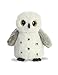 Aurora World Destination Nation Snowy Owl Plush, White, Small