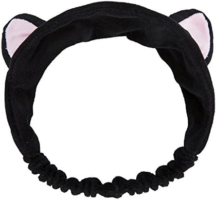 Yogoo Cat Ears Headbands for Sports, Beauty Hair Bands Tool for Women (Black)