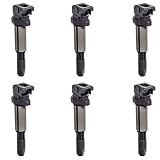 Set of 6 Ignition Coils for BMW E39 E46 E53 E60 E63 B322 fits UF-515 / UF-522 / C1404 / UF515 / UF522
