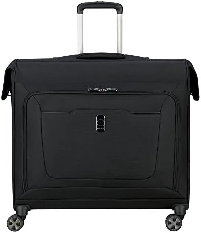 DELSEY Paris Hyperglide Softside Garment Travel Bag with Spinner Wheels, Black, One Size 1 DELSEY Paris Hyperglide Softside Garment Travel Bag with Spinner Wheels, Black, One Size