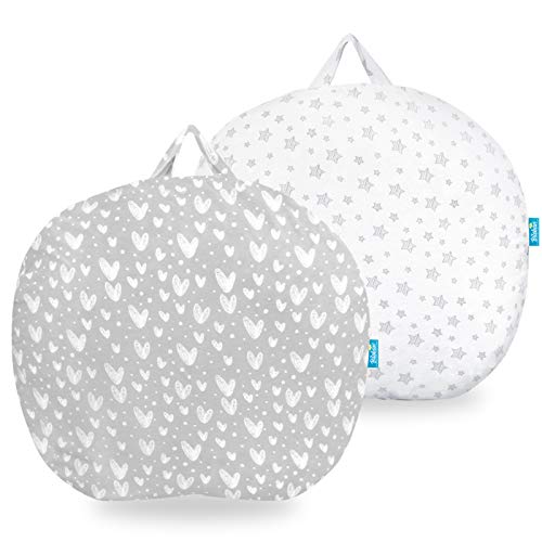 Biloban Jersey Knit Cotton Silky Soft Stretchy Removable Slipcover