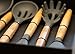 Kitchen utensil set - 6 piece nonstick Kitchen utensils set made from bamboo and silicone exclusive black giftbox - Only from KitchenSwede