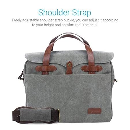 Berry Por - 642 Portable Leather Business Laptop Bag for Men and Women
