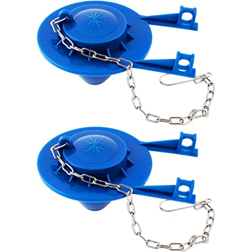 Toilet Flapper 2 Inch, 2 Packs Universal Toilet Flapper Replacement for