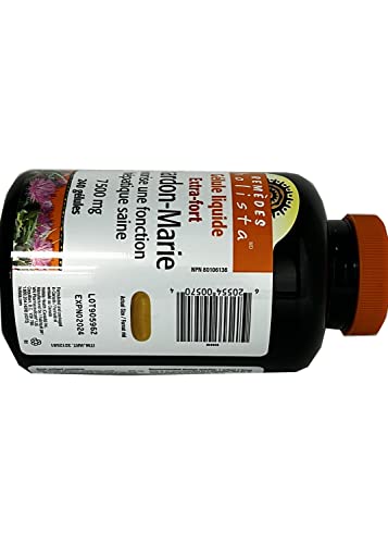 Holista Extra Strength Milk Thistle 250 mg - 240 softgels