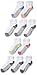 Fruit of the Loom Big Boys' 10 Pack Ankle Socks, Assorted, Shoe: 9-2.5