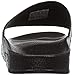 adidas Originals Kids' Adilette Slide, black/white/black, 3 M US Little Kid