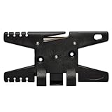 Paracord Planet Spool Tool - Holds up to 100 Feet of Paracord - Perfect for your Survival and Bug Out Bags and Crafting Tools and Holder All in one (Black)