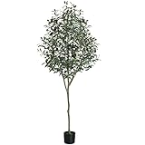 SeelinnS Artificial Olive Tree 6.01FT Fake Olive