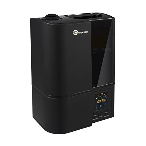 Ultrasonic humidifiers for home, taotronics cool mist h…