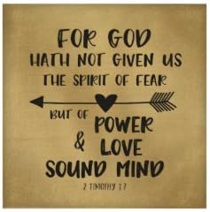 the lord has not given us a spirit of fear niv