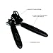 JoyFork Safety Stainless Steel Manual Can Opener, Heavy Duty Jar and Tin Lifter with Soft Grips Handle, Easy Turn Knob, Ergonomic Smooth Edge, Side Cutting Can Opener for Kitchen and Dining Black