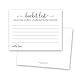 Wedding Bucket List - 48 Cnt