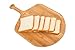 Fiery Chef 12.6” Bamboo Pizza Peel - Lightweight Smooth Wooden Pizza Paddle and Pizza Cutting Board with 8 Slice Grooves, Outdoor Pizza Oven Accessories, 19.7 Inch x 12.6 Inch