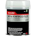 Bondo Metal Reinforced Filler - High Strength Filler, Can be Drilled and Tapped - Will Not Rust, 11.2 Fl oz with 0.37 oz Hard