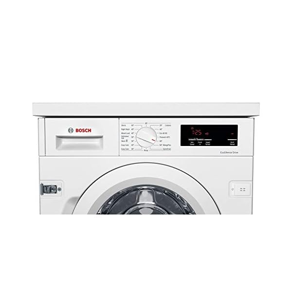 Bosch WIW28301GB Serie 6 Built-in Washing Machine with EcoSilence Drive, ActiveWater Plus & Reload Function, 8 kg…