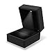 J.Rosée Proposal Engagement Ring Box Black Jewelry Organizer Velvet with LED Rubber Paint(1)